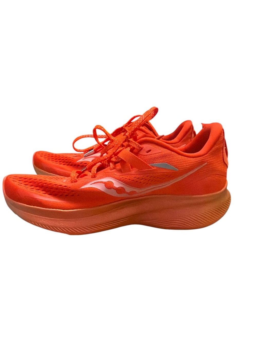 Saucony Ride 15 Running Shoes Neon Orange Size 8.5